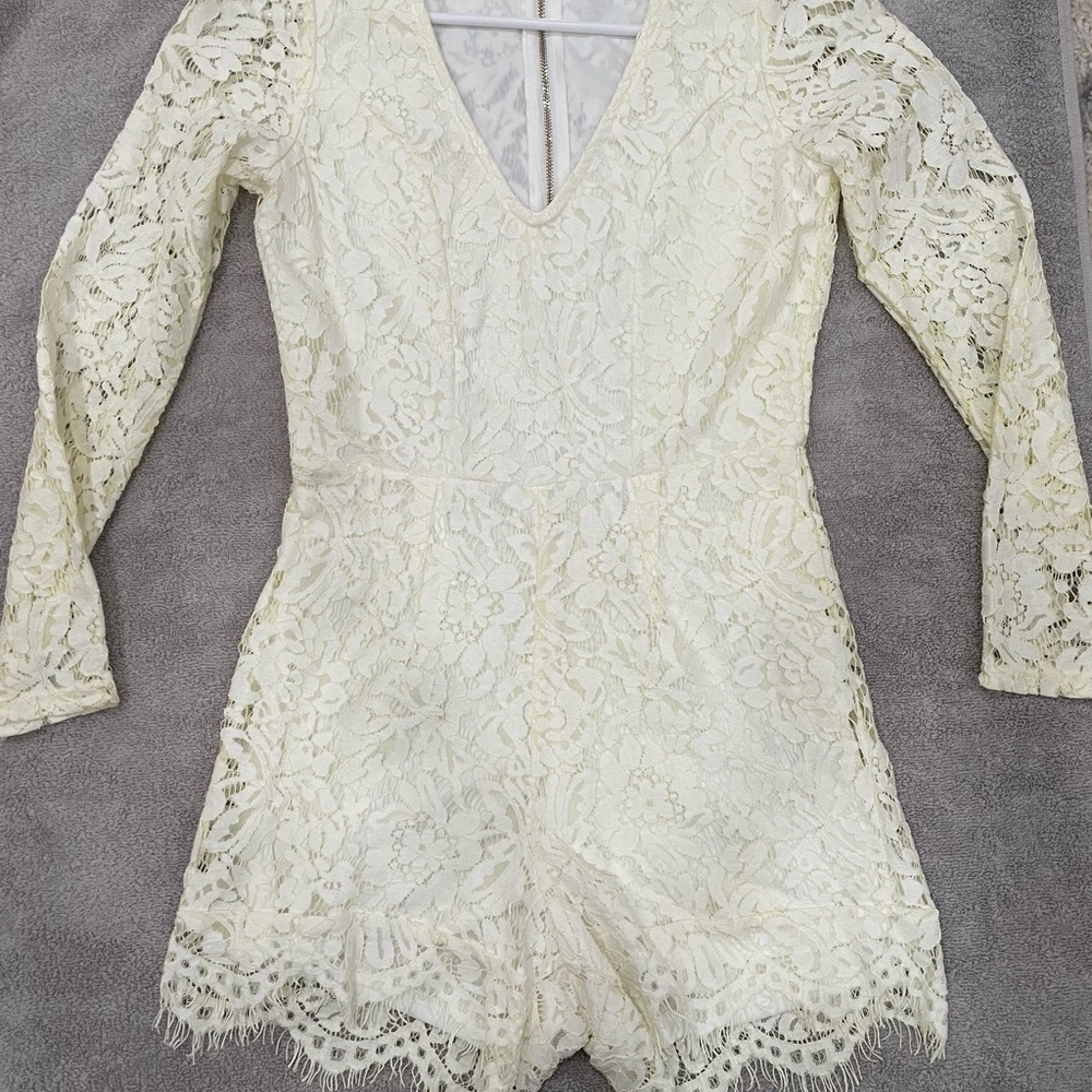 Lace romper